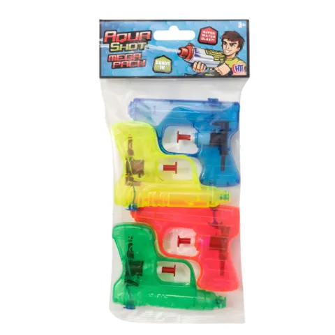 Aqua Shot Mega Pack Pistole ad acqua – 4 pezzi – immagine 3
