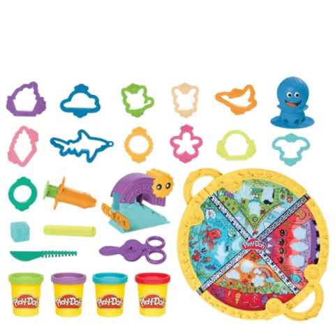 Set da gioco portatile Play-Doh Fold & Go – immagine 3