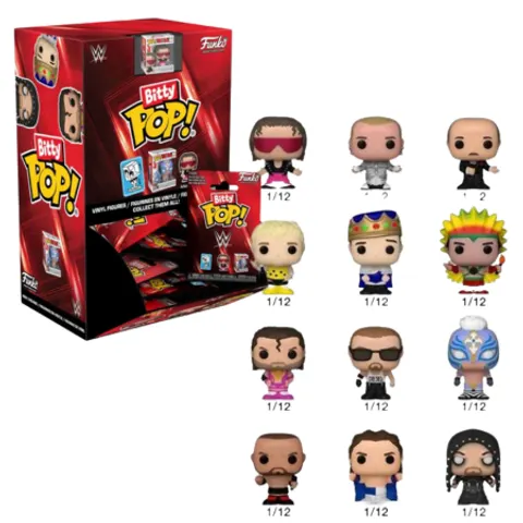 Mini figure Funko Bitty Pop WWE – assortite – immagine 3