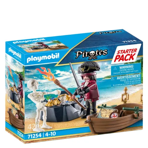 Playmobil Pirata con barca a remi – immagine 3