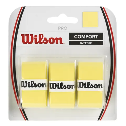 Nastro Wilson Pro Comfort Overgrip giallo – 3 pezzi – immagine 3