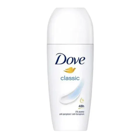 Dove Classic, deodorante roll-on – 50 ml – immagine 3