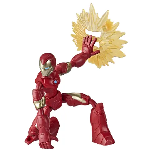 Marvel Avengers Buig & Flex Iron Man Figuur – immagine 3