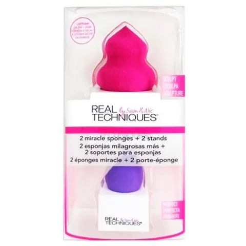 Real Techniques Spugne Miracle e supporti – immagine 3