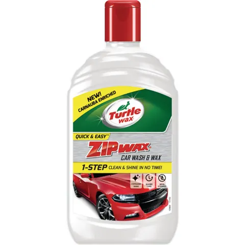 Turtle Wax Zip Wax: shampoo e cera per auto - 500 ml – immagine 2