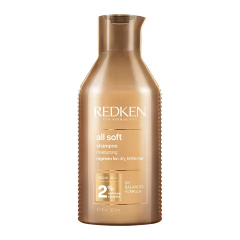 300ml Redken all soft Shampoo – immagine 2