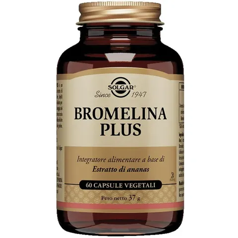Solgar Bromelina Plus 60 Capsule – immagine 4