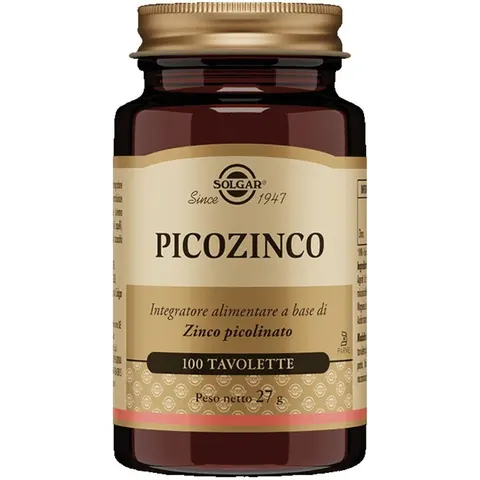 SOLGAR Picozinco 100 Tavolette – immagine 2
