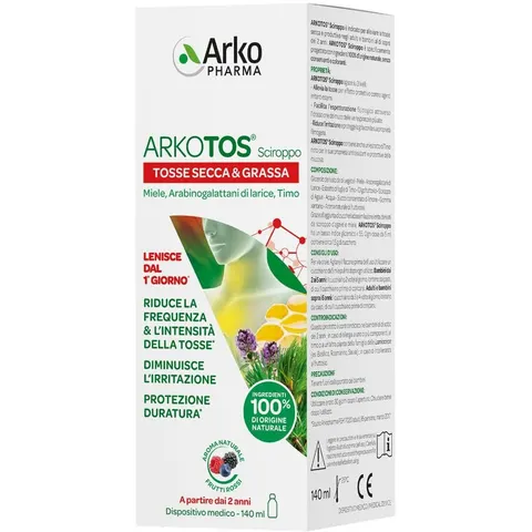 arkofarm Arkopharma Arkotos Sciroppo 140 ml – immagine 3