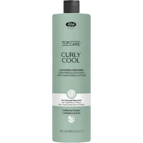 Lisap Curly Cool Elasticizing Conditioner capelli ricci, 1000ml – immagine 2