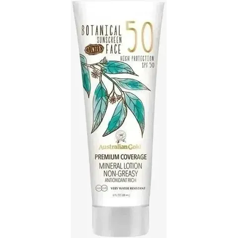 Australian Gold Botanical Sunscreen Tinted Face SPF 50 - LIGHT – immagine 3