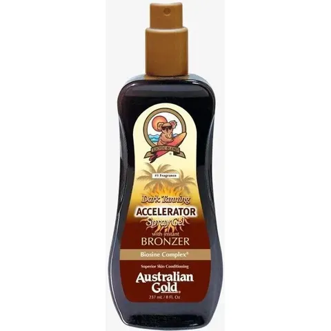 Australian Gold Accelerator with bronzer spray gel 237 ml – immagine 4