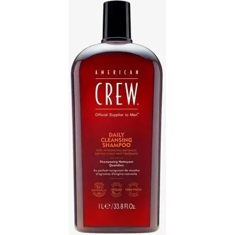 American Crew Daily Cleansing Shampoo 1000ml – immagine 3