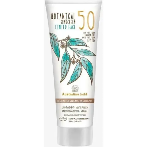 Australian Gold Botanical Sunscreen Tinted Face SPF 50 - MEDIUM – immagine 3