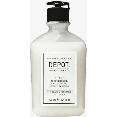 Depot No. 501 Moisturizing & Clarifying Beard Shampoo 250mL – immagine 2