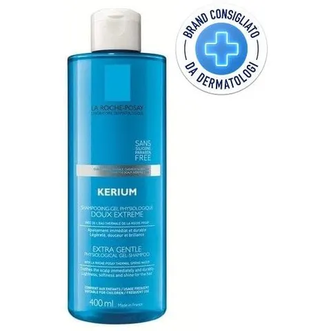 la roche posay-phas kerium doux shampoo gel 400ml – immagine 5