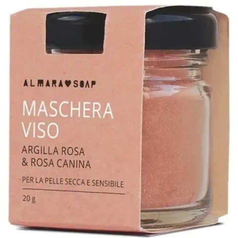 almara soap Maschera Viso Lenitiva Pink Face – immagine 2