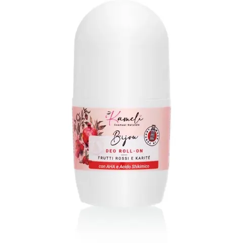 kamelì Bijou Deo Roll-on Frutti Rossi e Karite – immagine 2