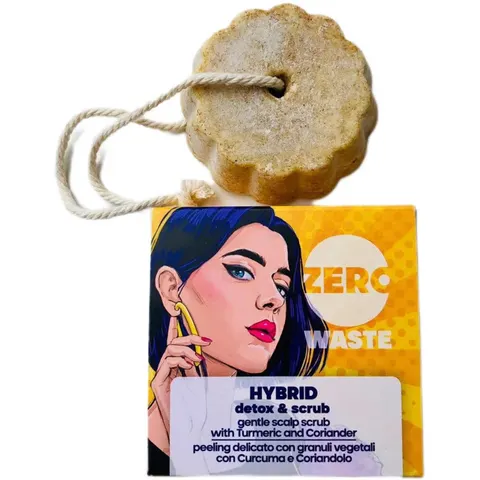 gentleaf Shampoo Solido Hybrid Detox e Scrub – immagine 2