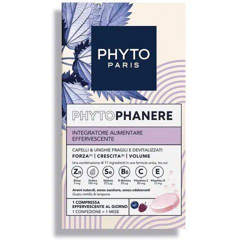 Phyto phanere 30 Compresse Effervescenti Capelli Unghie – immagine 3