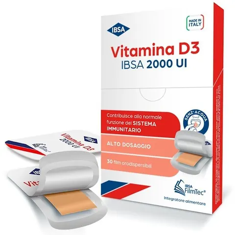 Ibsa Vitamina D3 2000 Ui 30Film – immagine 4