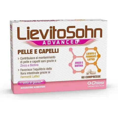 lievitosohn Advanced Pelle e Capelli Integratore 60 Compresse – immagine 2