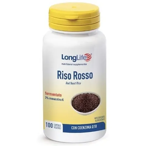 long life Longlife riso rosso 100 capsule vegetali – immagine 3