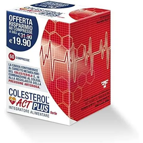 F&f Colesterol Act Plus Forte 60 Compresse – immagine 5