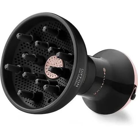 Phon Imetec 11968 BELLISSIMA Diffon Ion Ceramic Black e Rose gold – immagine 2