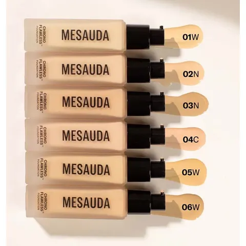 MESAUDA Chrono Flawless Foundation 30 ML – 01W all – immagine 5