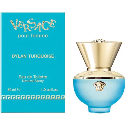 Versace DYLAN TURQUOISE Eau De Toilette – trasparente 30ml – immagine 4