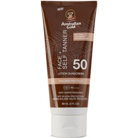 Australian Gold Face + Self Tanner SPF 50 - 88 ML – immagine 3