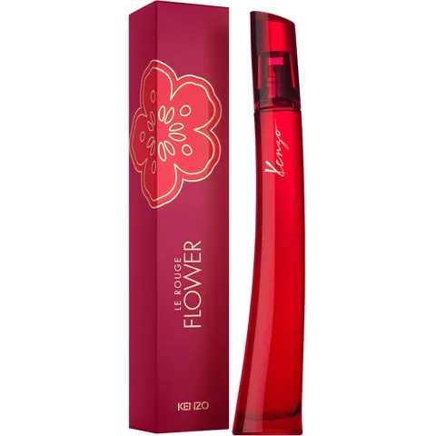 KENZO LE ROUGE FLOWER Eau De Parfum – trasparente 100ml – immagine 4