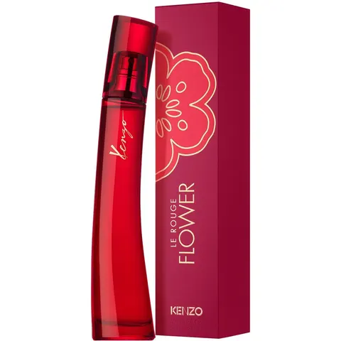 KENZO LE ROUGE FLOWER Eau De Parfum – trasparente 50ml – immagine 5
