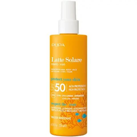 Pupa SOLARI LATTE SOLARE SPF 50 200 ML – trasparente 200ml – immagine 3