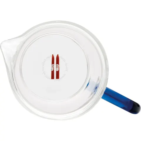 Zafferano Caraffa 120 cl Teca Winter Game Sci rossi – immagine 2