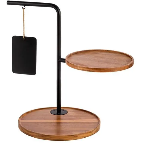 APS Etagère 2 piani "Iron" 30 x 47 cm – immagine 2