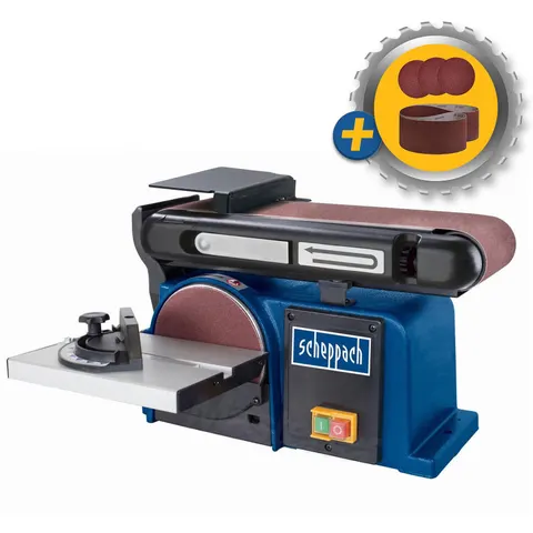 Scheppach BTS800 Levigatrice combinata a nastro e disco – immagine 2