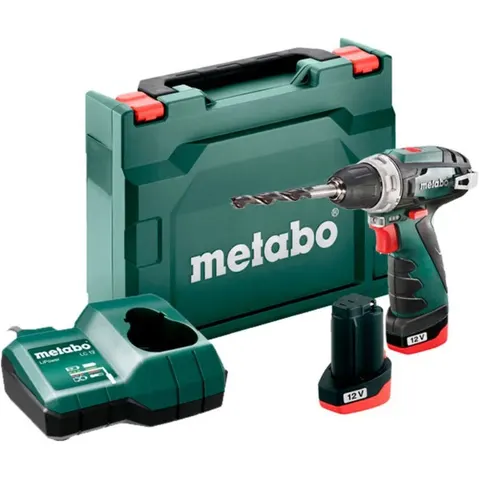 Metabo 600984500 PowerMaxx BS Basic Trapano avvitatore a batteria 12V – immagine 2