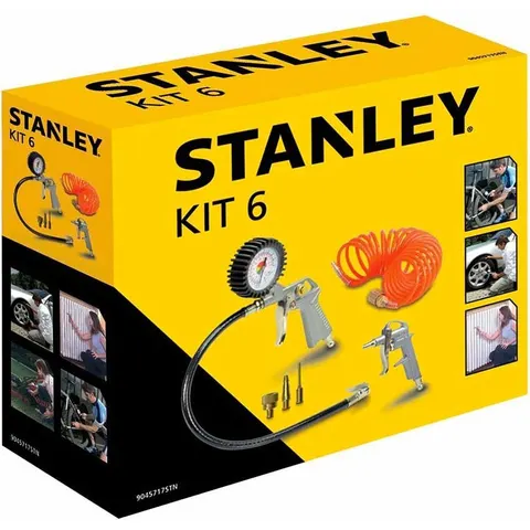 Stanley Kit accessori 6 pezzi per compressore 9045717STN – immagine 2