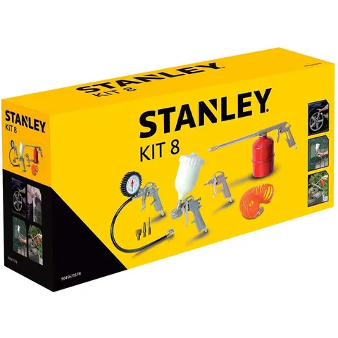 Stanley Kit accessori 8 pezzi per compressore 9045671STN – immagine 2