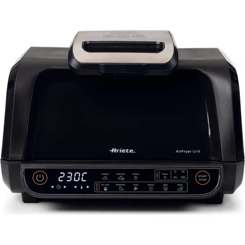 Ariete Friggitrice ad Aria e Bistecchiera 4635 Nero – immagine 2