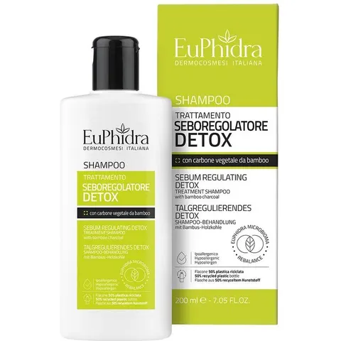 euphidra shampoo seboregolatore 200 ml – immagine 5