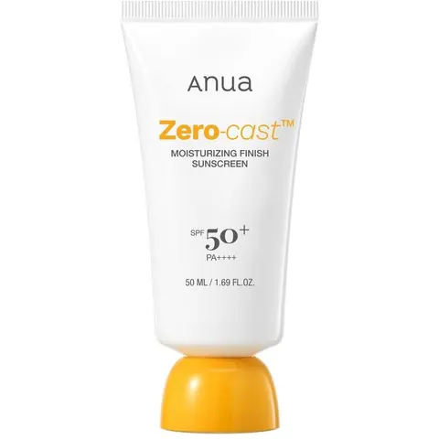 ANUA Zero-cast Moisturizing Finish Sunscreen Spf 50+ 50 ML – immagine 4