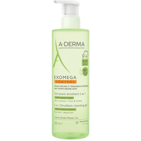 a-derma Exomega control gel 2in1 500 ml – immagine 2