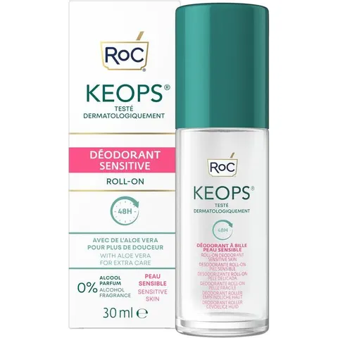 ROC Keops Déodorant Sensitive Roll-on 30 ML – immagine 3