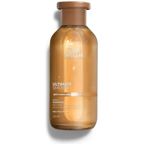 250ml Wella Professionals Ultimate Smooth Shampoo – trasparente 250ml – immagine 3