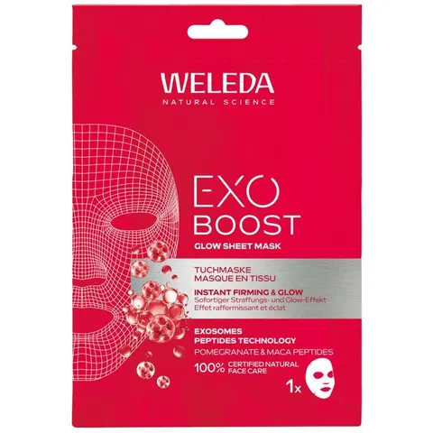 Weleda Exo Boost Glow Sheet Mask 20 ML – immagine 2