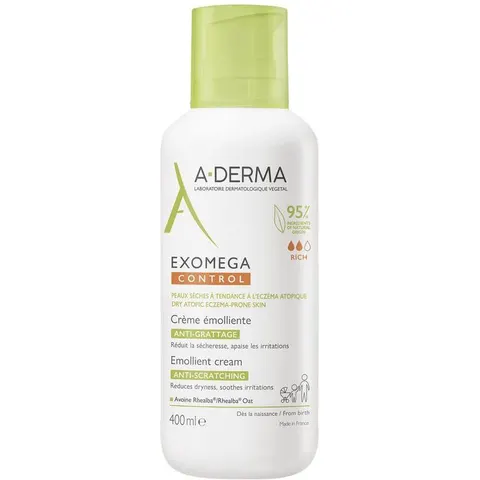 A-Derma Exomega Control Crema Emolliente 400ml – immagine 4