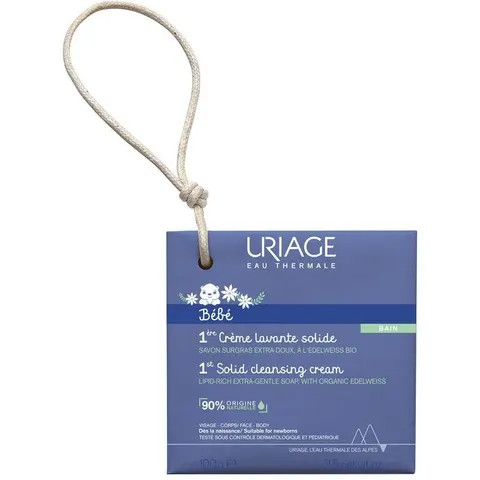 Uriage Bébé Crème Lavante Solide 100 g – immagine 4
